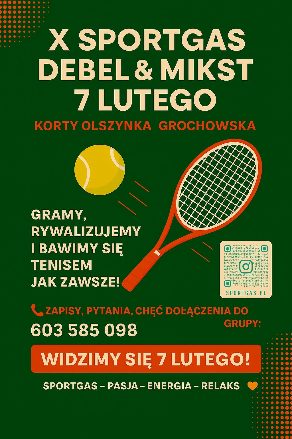 Zapraszamy na 10. SPORTGAS DEBEL & MIKST