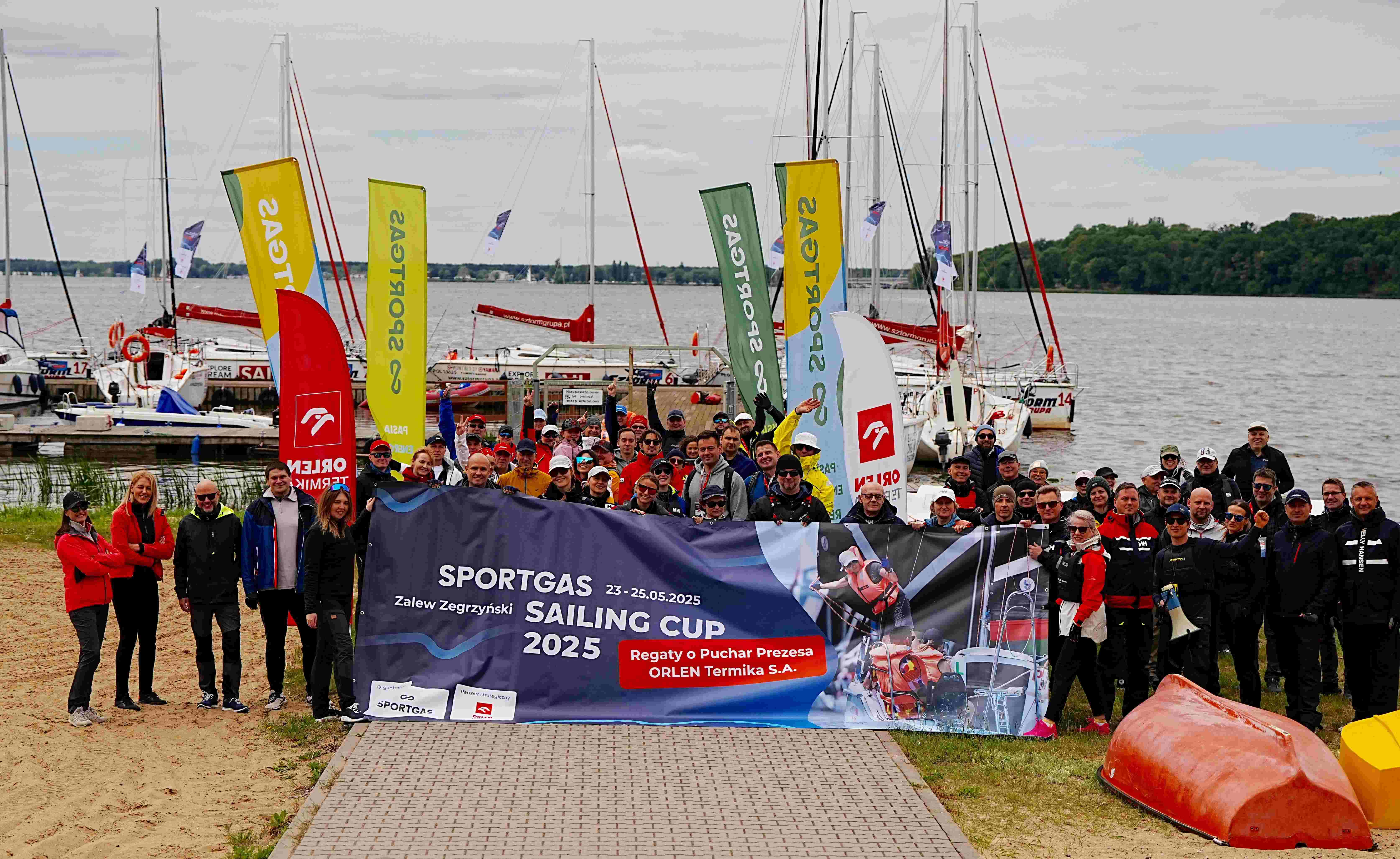 Regaty Sportgas Sailing Cup 2025 – udane otwarcie sezonu na Zalewie Zegrzyńskim!