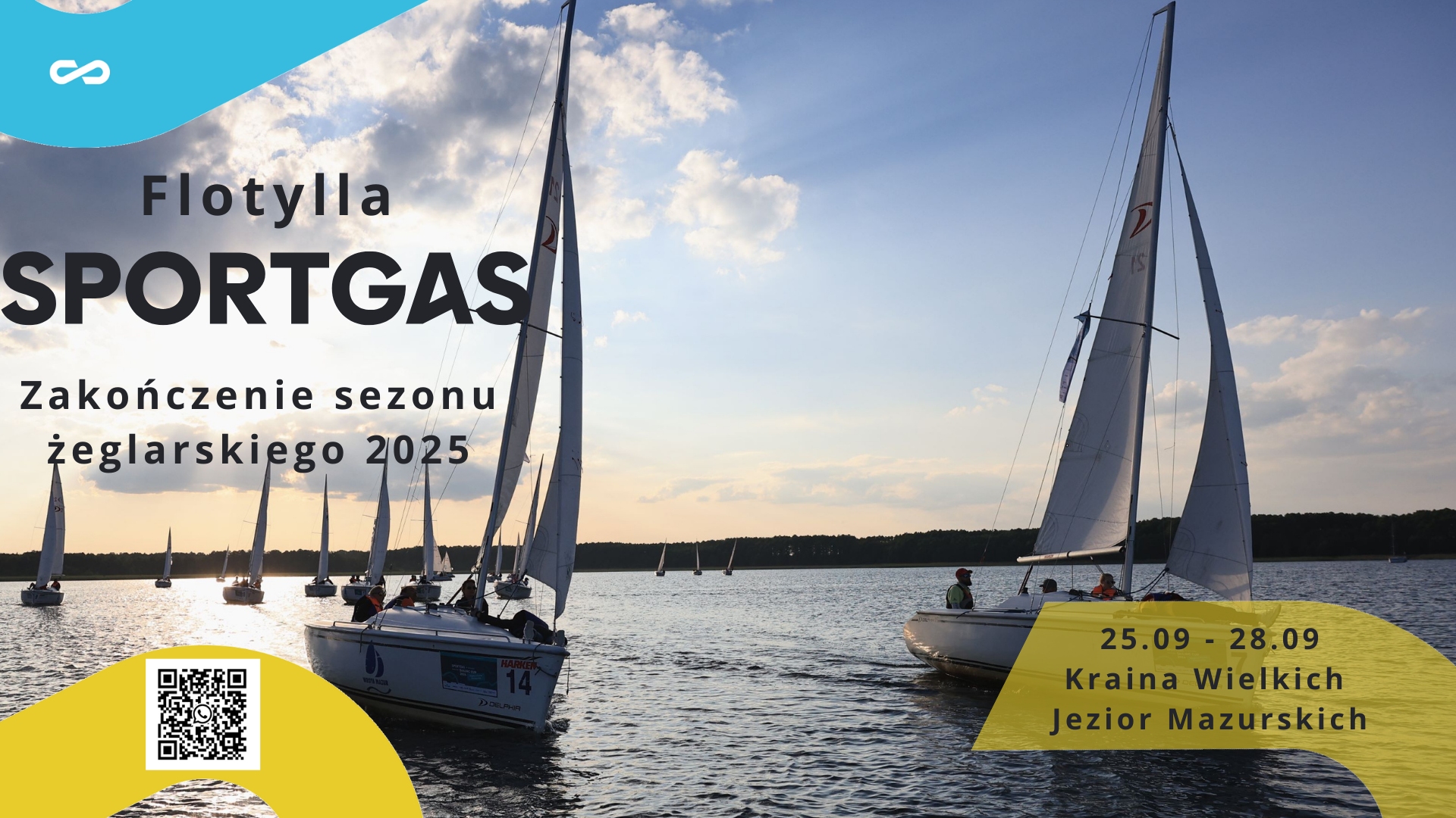 Flotylla na zakończenie sezonu żeglarskiego. Zapraszamy jak co roku