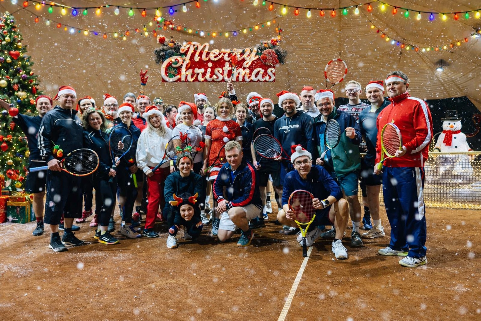 Relacja ze Świątecznego Turnieju Tenisowego Sportgas Debel & Mikst