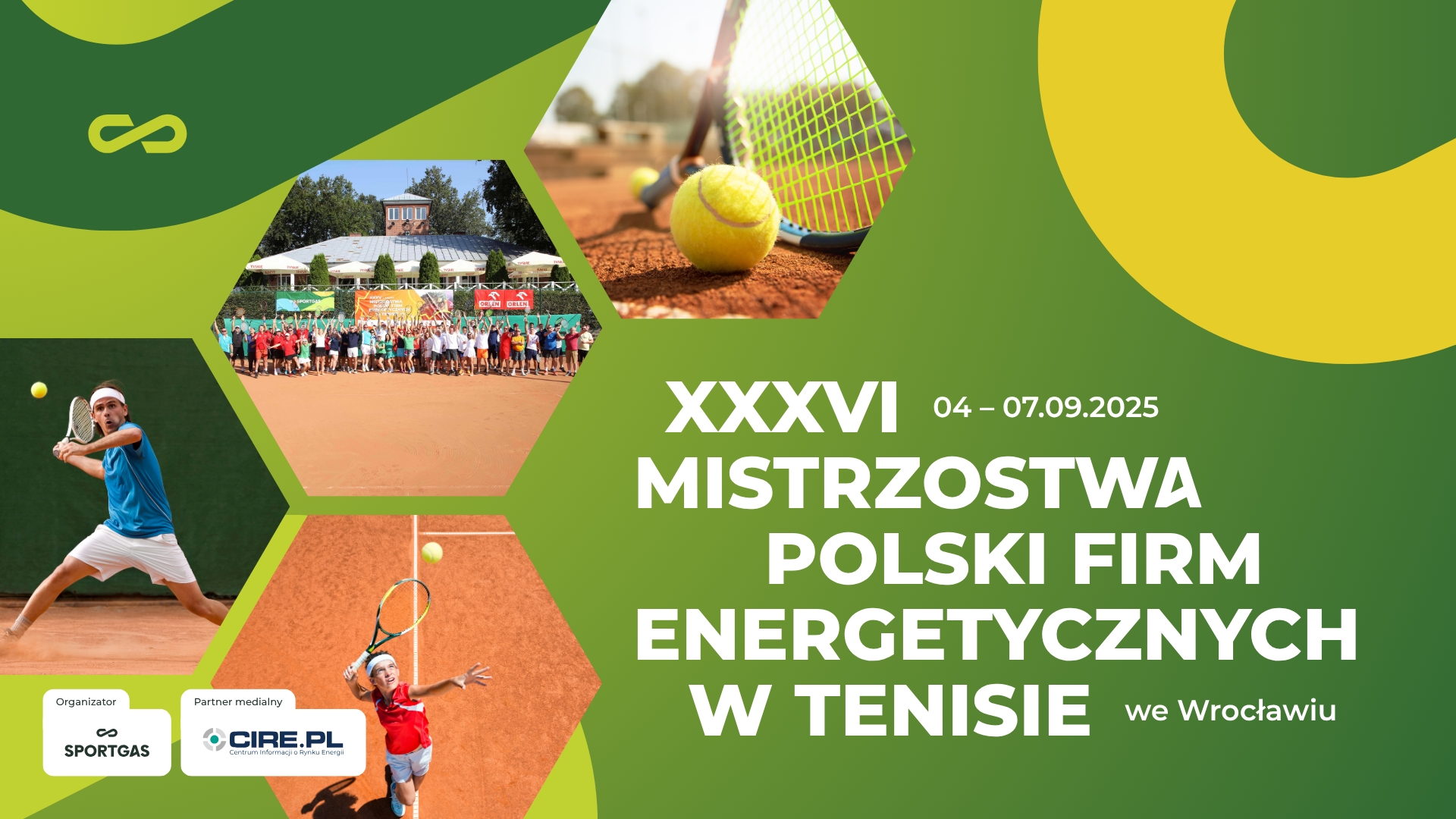 Ruszyły zapisy na XXXVI Mistrzostwa  Branży Energetycznej w Tenisie 4-7 września we Wrocławiu