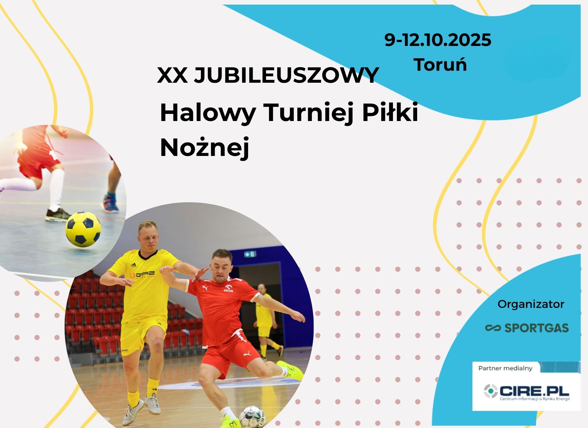 Zapowiedź XX Jubileuszowego Turnieju Halowej Piłki Nożnej w Toruniu