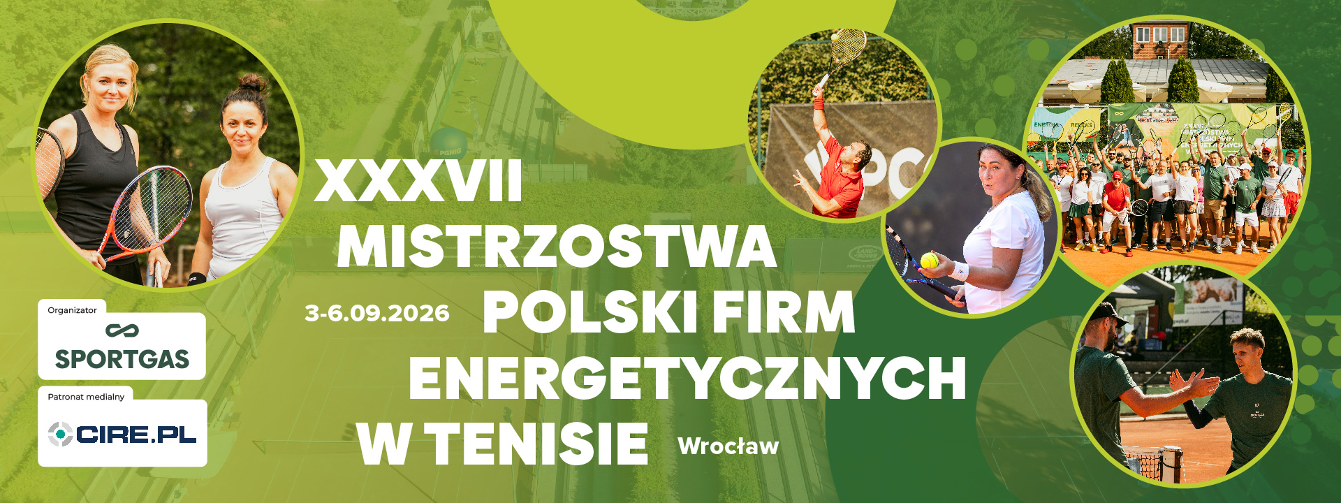 Ruszyły zapisy na 37. Mistrzostwa Polski Firm Energetycznych w Tenisie 3-6 września we Wrocławiu 