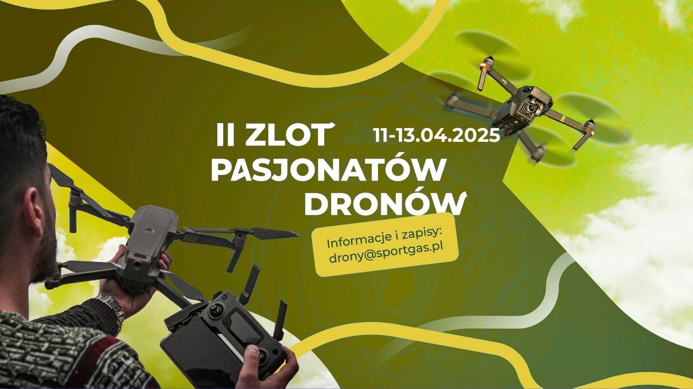 🚁 II Zlot Pasjonatów Dronów – nadchodzi! 🚁