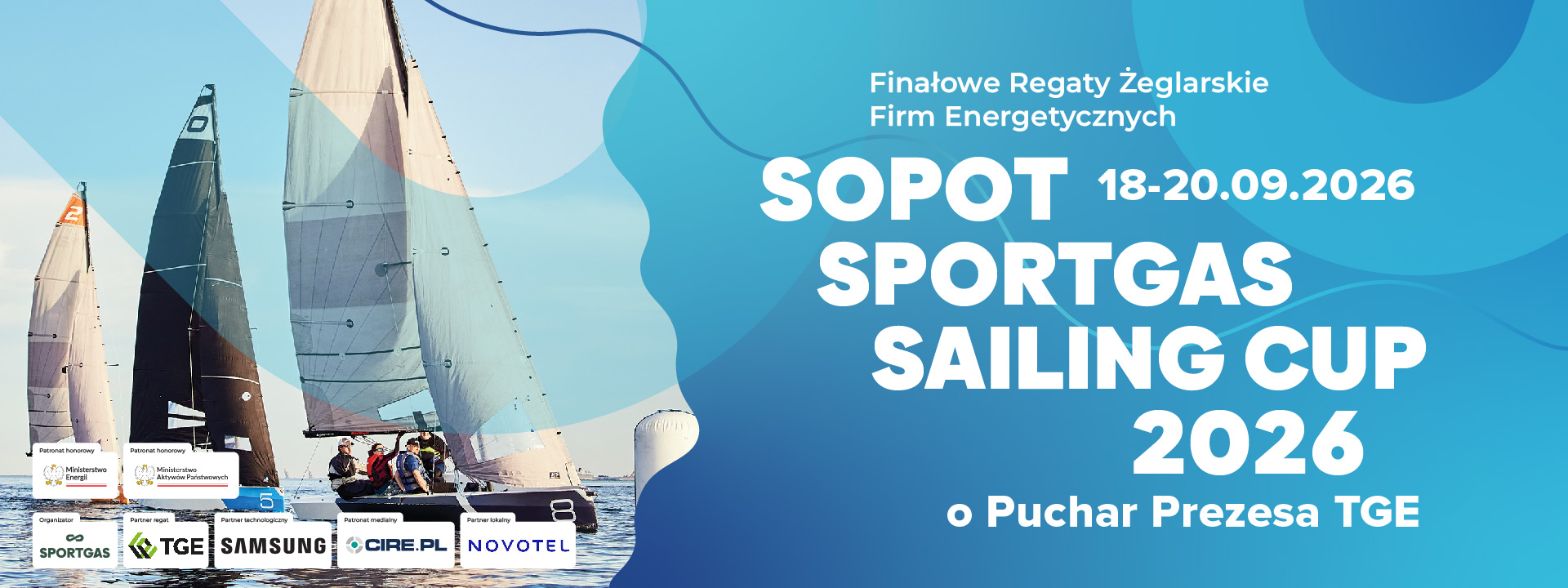 Zaproszenie na Finałowe Regaty Firm Energetycznych Sportgas Sailing Cup 2026 o Puchar Prezesa TGE