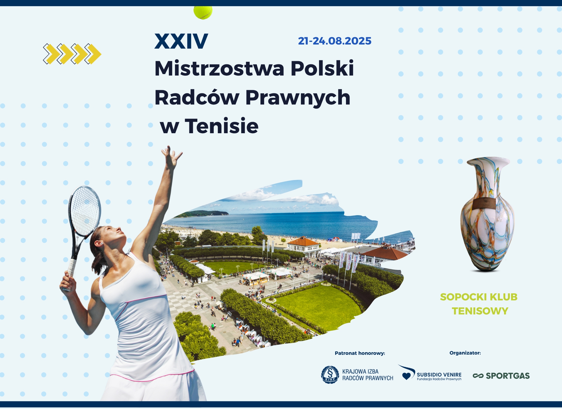 Sportgas zaprasza na XXIV edycję Mistrzostw Polski Radców Prawnych w Tenisie 